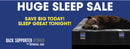 SA-BS Outdoor Banner - Huge Sleep Sale