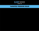 Sleep Sense Headboard Graphic - Targeted Pressure Relief