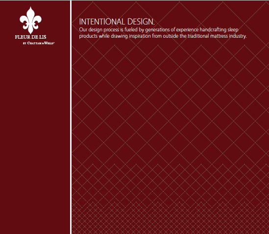 Fleur De Lis Headboard Graphic - Intentional Design