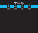 Sleep Sense Headboard Graphic - Icons