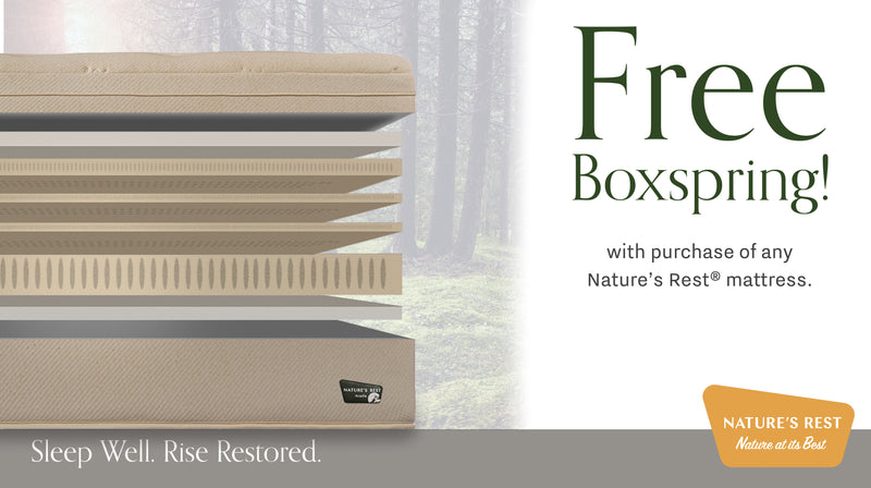 Natures Rest Tent Card - Free Box