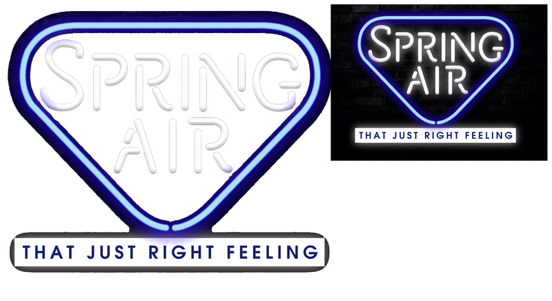 Spring Air Neon Sign - SMALL