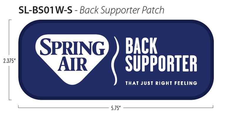 Spring Air Velcro Patch - Back Supporter