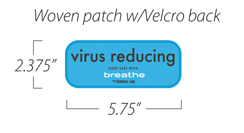 Breathe Velcro Patch