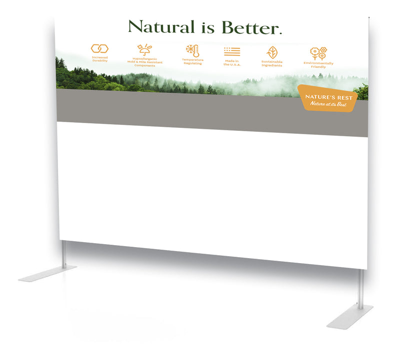 Nature's Rest Headboard Banner - Icons