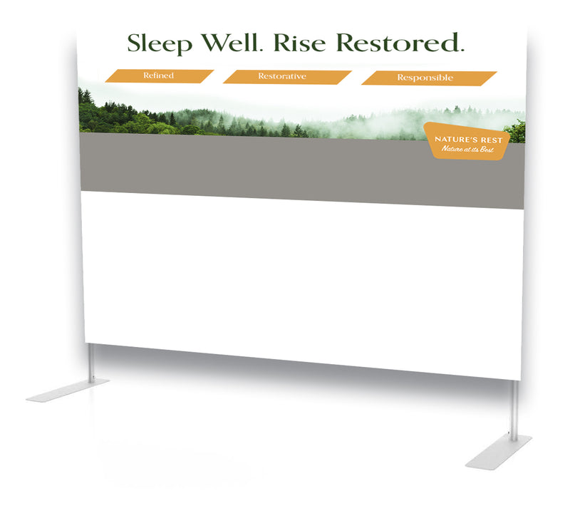 Nature's Rest Headboard Banner - Sleep Well